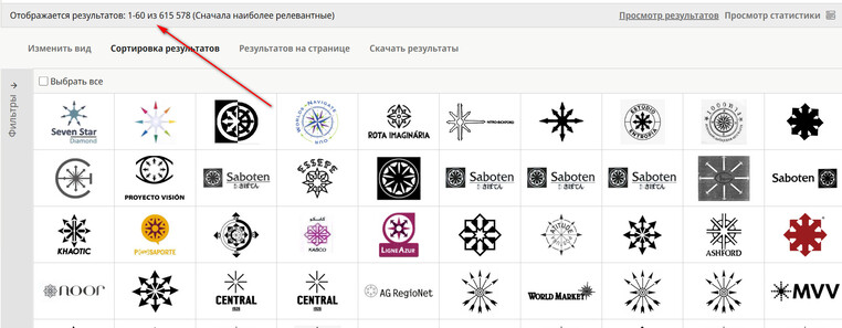 результаты изобразительного поиска wipo